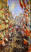 Claude Monet Rue Montorgueil, Spain oil painting artist